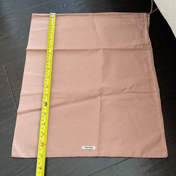Brand New Miu Miu large dust bag - Picture 3 of 5